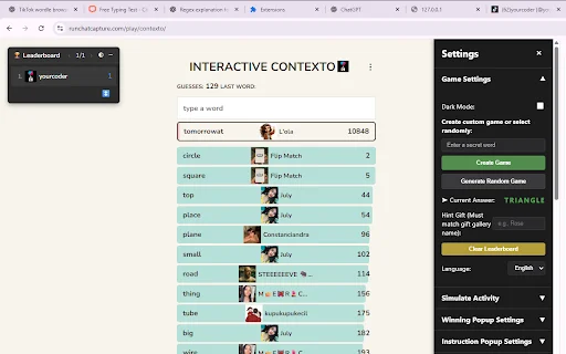 Download Interactive Contexto – Game Interaktif TikTok Terbaik - Screenshot 1
