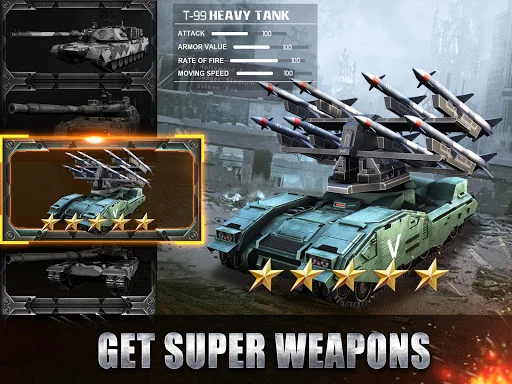 Download Tank Strike Battle Online – Game Perang Tank Terbaik - Screenshot 10
