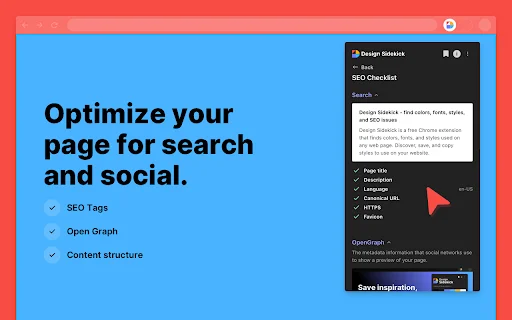 Download Design Sidekick Terbaru – Ekstensi Desain & SEO Gratis - Screenshot 4