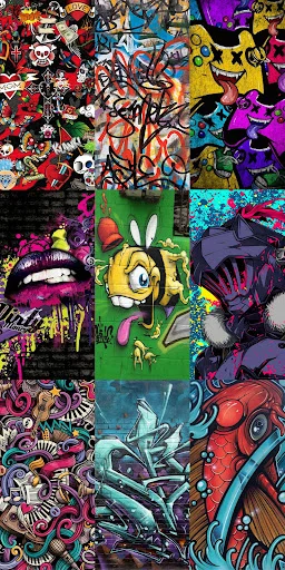 Download Graffiti Wallpaper Terbaru – Seni Jalanan Keren Gratis - Screenshot 5
