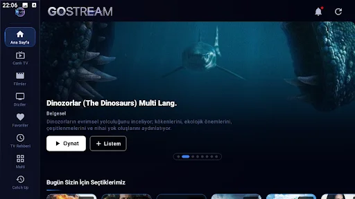 Download GOSTREAM Terbaru – Pemutar Media Modern & Cepat - Screenshot 2
