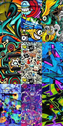 Download Graffiti Wallpaper Terbaru – Seni Jalanan Keren Gratis - Screenshot 9