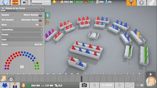 Download Lawgivers II Terbaru – Simulasi Politik Strategis - Screenshot 9