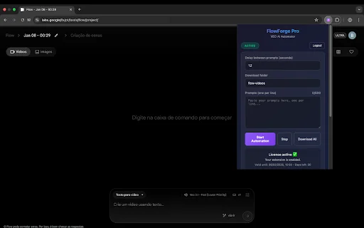 FlowForge Pro: Otomatisasi Video AI Batch Tercepat & Efisien - Screenshot 2