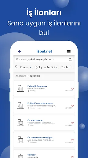 Download Isbul.net İş İlanları Terbaru – Buat CV & Lamar Kerja - Screenshot 9