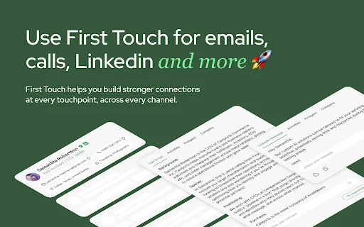 Download First Touch Terbaru – Personalisasi Outreach AI - Screenshot 3