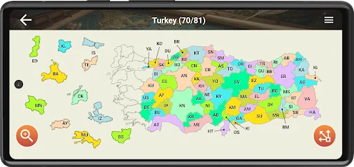 Asia Map Puzzle – Master Asian Geography with Fun Map Puzzles - Screenshot 7