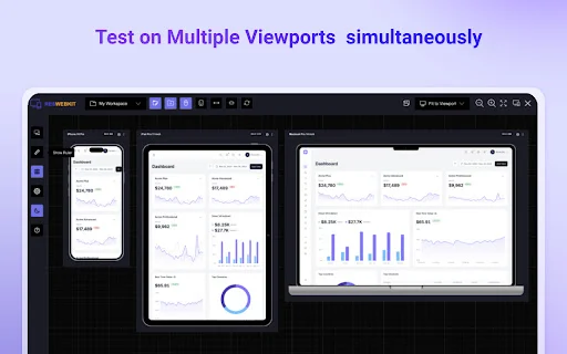 Responsive Website Testing Toolkit – Uji Responsif Multi-Layar - Screenshot 1