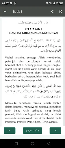 Download Kitab Washoya Dan Terjemah – Moral Guidance App - Screenshot 4