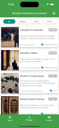 MAI Prayers App Download – Accurate Prayer Times for Muslims - Screenshot 2