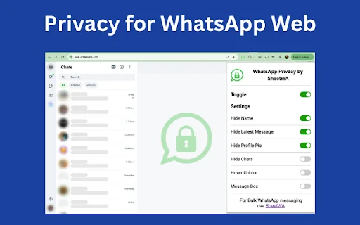 Download WhatsApp Web Privacy Extension – Privasi Pesan Terbaik - Screenshot 2