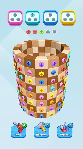 Download Screw Land 3D Terbaru – Puzzle Sekrup Seru & Gratis - Screenshot 7