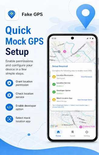 Download Fake GPS Terbaru 1.5.1 – Simulasi Lokasi Gratis - Screenshot 9