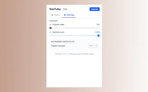 VoxTube: Dubbing AI YouTube Otomatis ke Bahasa Indonesia – Gratis - Screenshot 3