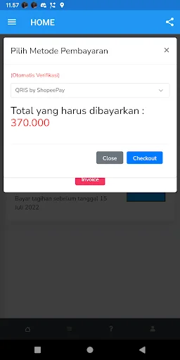 Download Z3NET Terbaru – Aplikasi Pembayaran Internet Cepat - Screenshot 4
