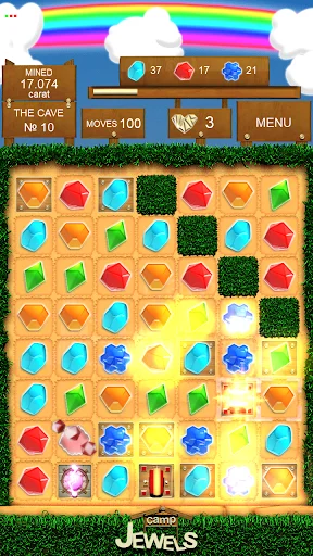 Download JewelsCamp Terbaru – Game Puzzle Seru Gratis - Screenshot 4
