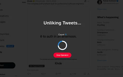 Download Mass Tweet Deletions & more | TweetStorm.ai Terbaru - Screenshot 5