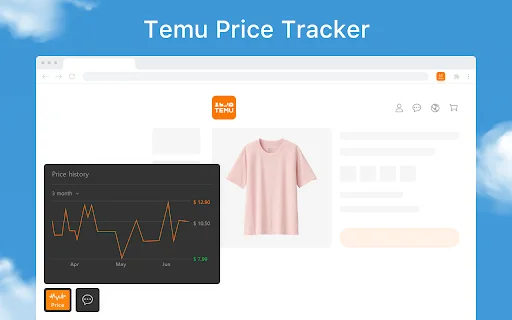 Download Temu Price Tracker – Cek Riwayat Harga & Kupon Hemat - Screenshot 1