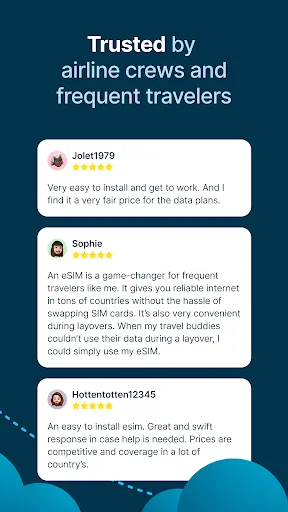 Unduh StaffTraveler eSIM Terbaru – Paket Data Luar Negeri Hemat - Screenshot 7