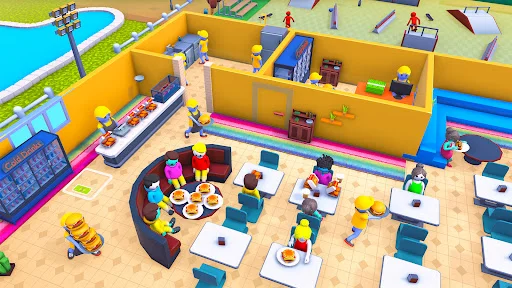 Download Idle Burger Shop: Cafe Tycoon Terbaru – Game Restoran - Screenshot 8