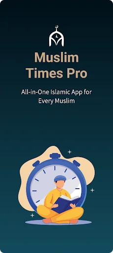 Unduh Muslim Times Pro Terbaru – Jadwal Salat & Quran Gratis - Screenshot 1