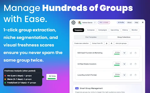 Group Posting PRO: Auto Post & Jadwal Facebook Grup Terbaik - Screenshot 4