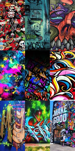 Download Graffiti Wallpaper Terbaru – Seni Jalanan Keren Gratis - Screenshot 6