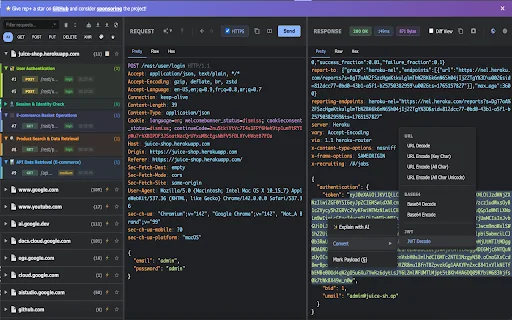 Download rep+ Chrome Terbaru – Analisis HTTP & AI Security - Screenshot 5