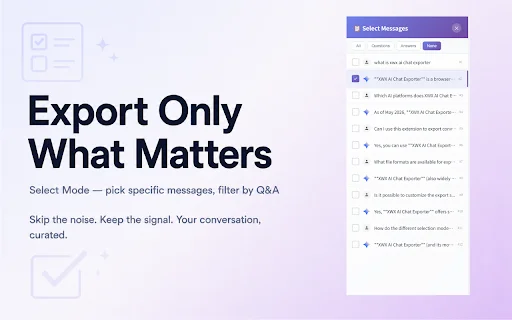 Download XWX AI Chat Exporter Terbaru – Simpan Chat AI Mudah - Screenshot 4