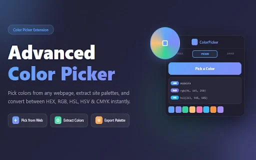 Download Color Picker Extension – Ambil Warna Web Gratis - Screenshot 2