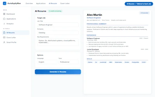 Download AutoApplyMax Terbaru – Lamar Kerja Otomatis & AI CV - Screenshot 4