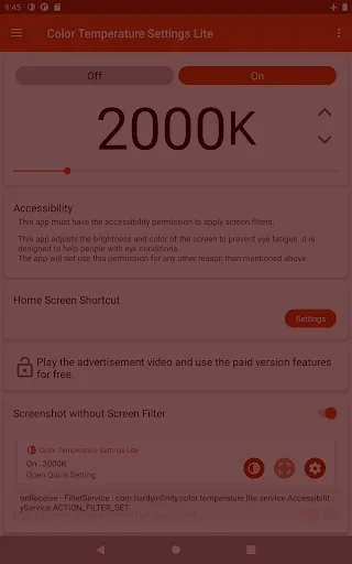 Download Color Temperature setting Lite – Atur Warna Layar Nyaman - Screenshot 10