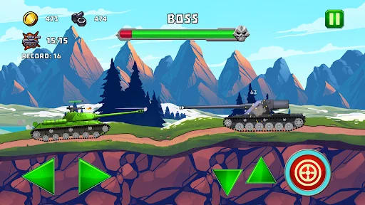 Download Tank Attack 5 | Tanks 2D Terbaru – Game Perang Seru - Screenshot 28